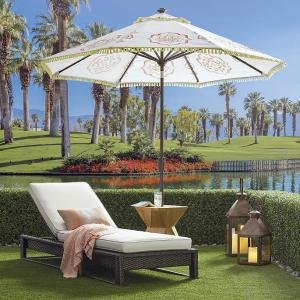 WS Outdoor Swimming Poolside Lounger (Brown)