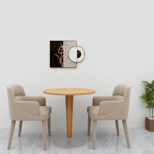 WS Engineered 2 Seater Table In Oak Colour