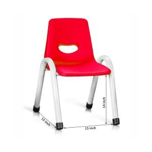 CHAIR BIG (14 INCH) RED / IVORY WHITE